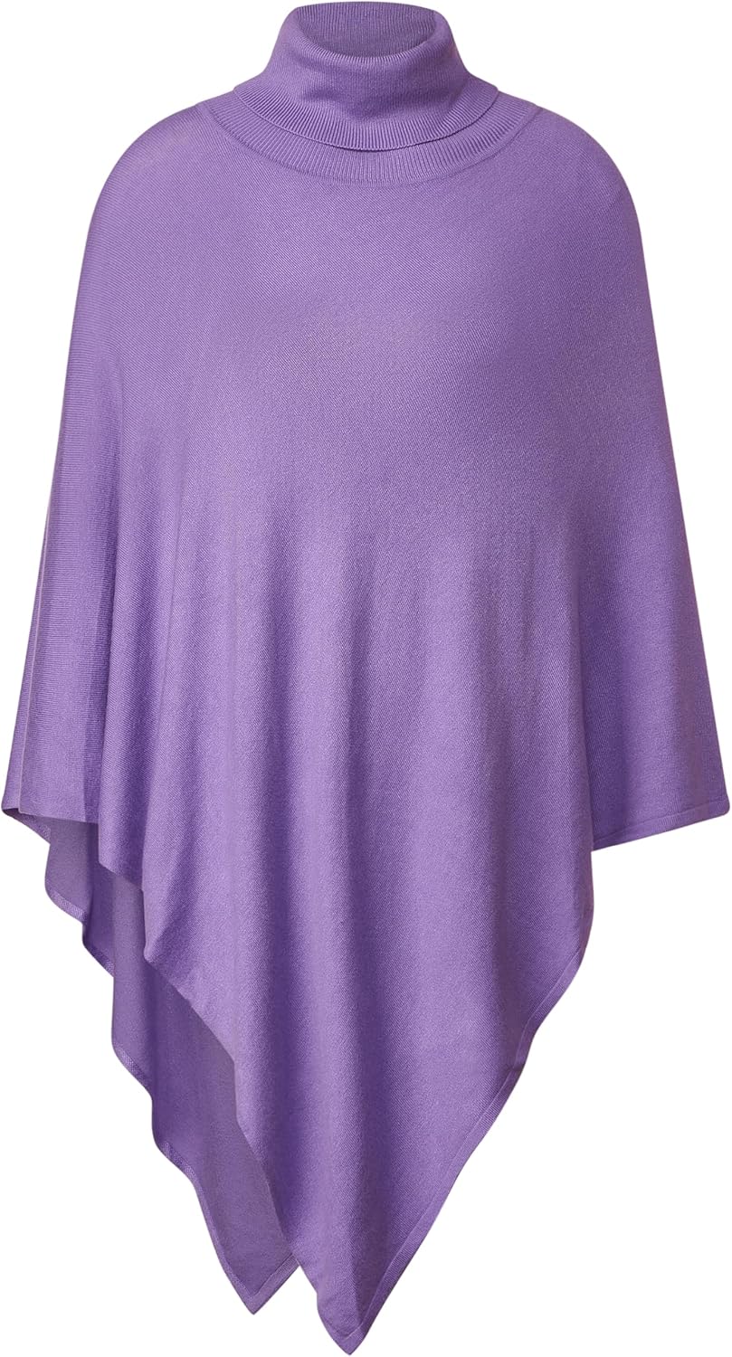 Street ONE Damen Poncho Einheitsgrösse Lupine Lilac, Einheitsgr&#xF6;&#xDF;e Lupine Lilac