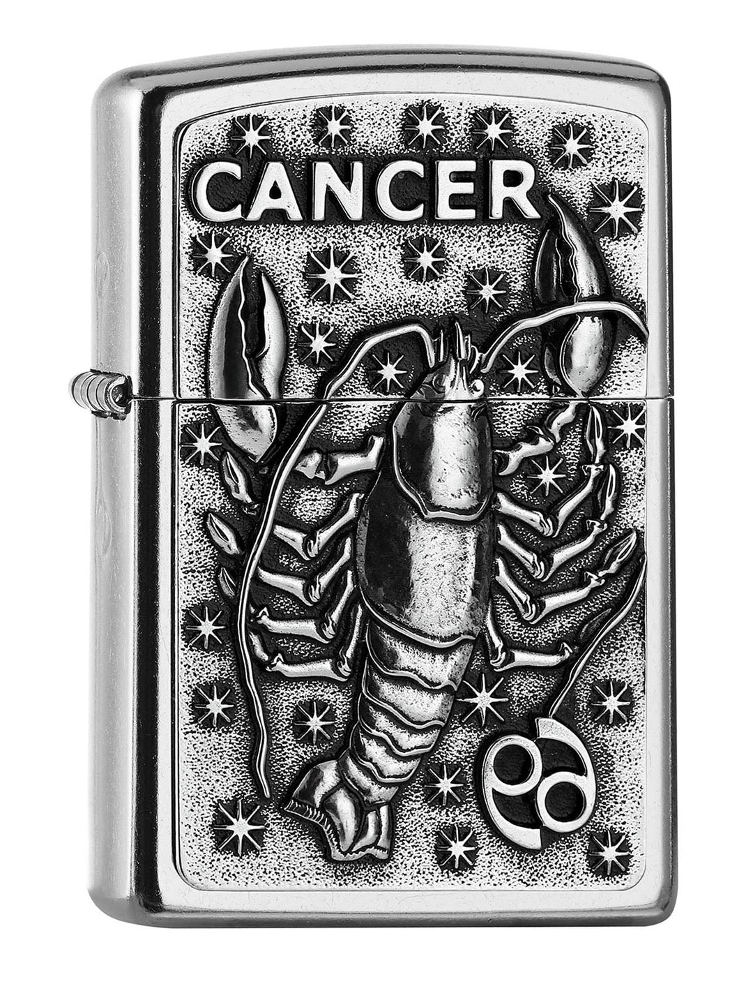 Zippo 2006504 PL 207 Cancer Tierkr. V19 Feuerzeug, Messing, Design, 5,83,81,2