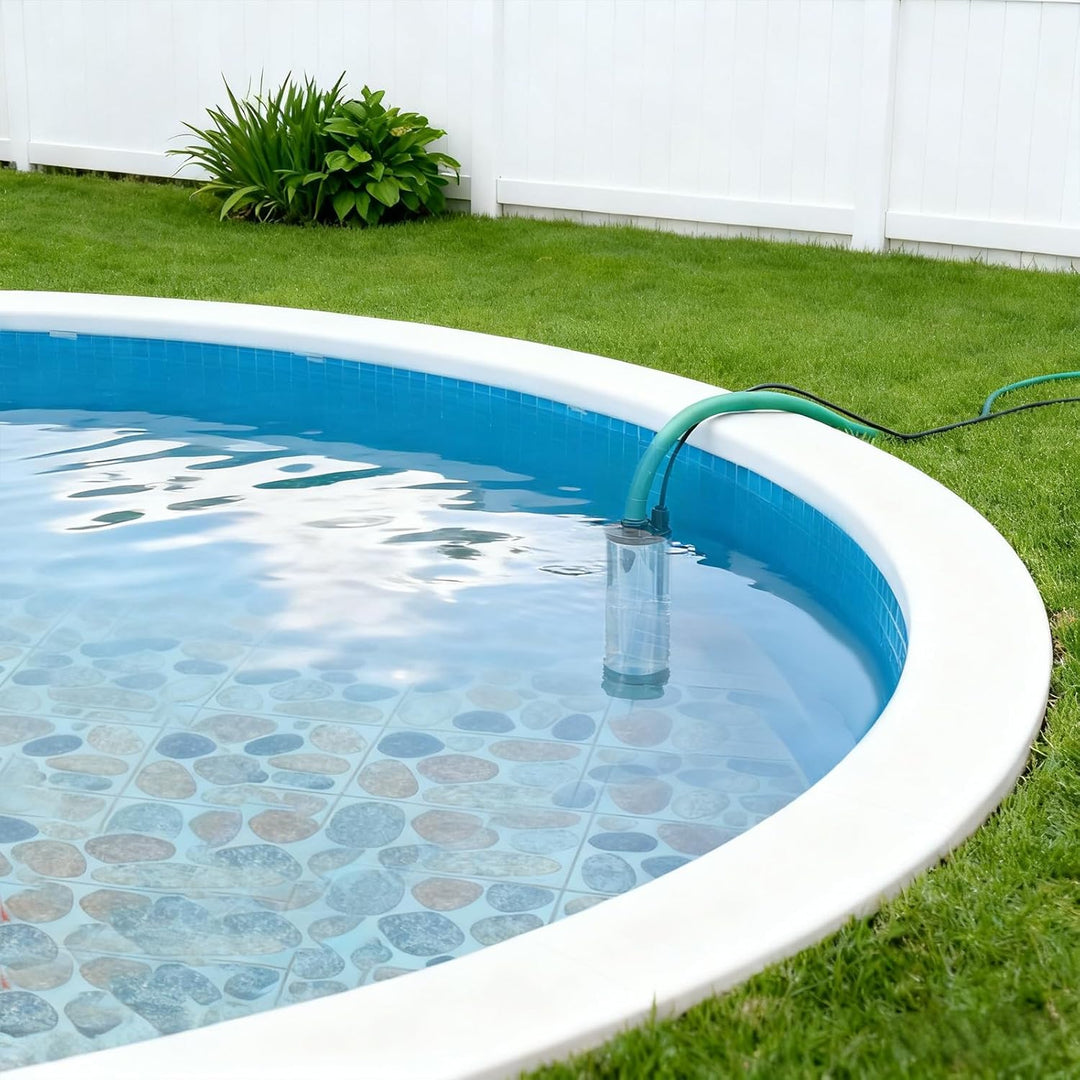 Tragbare Wasserpumpe Sumpfpumpe für Makita 18V Lithium Akku, 21V Transferpumpe mit 5m kabel, Elektri