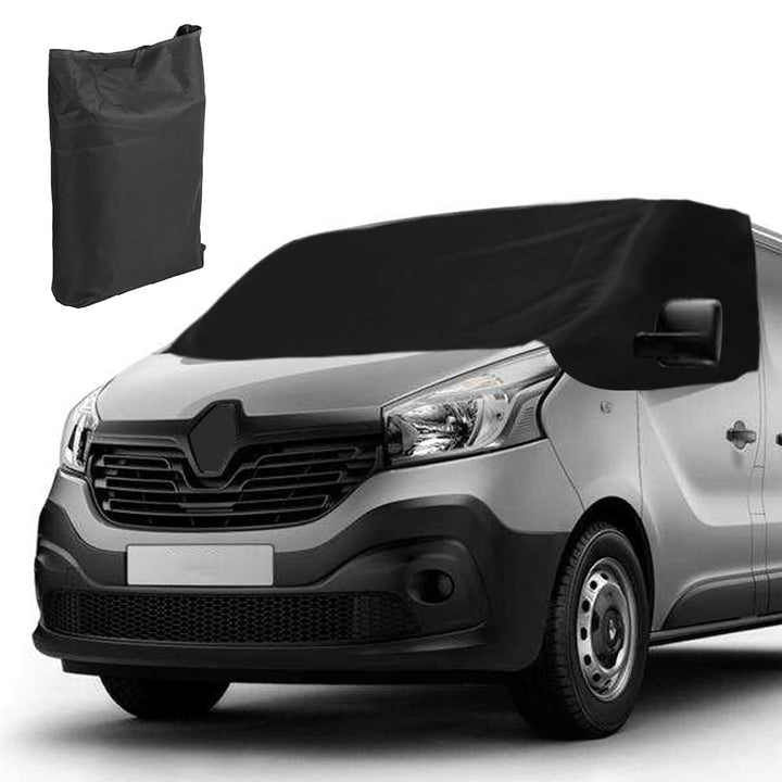 Auto Windschutzscheiben Abdeckung Ersatz für Renault Trafic 2014-2023, 600D Luxus Frontscheiben Sonn
