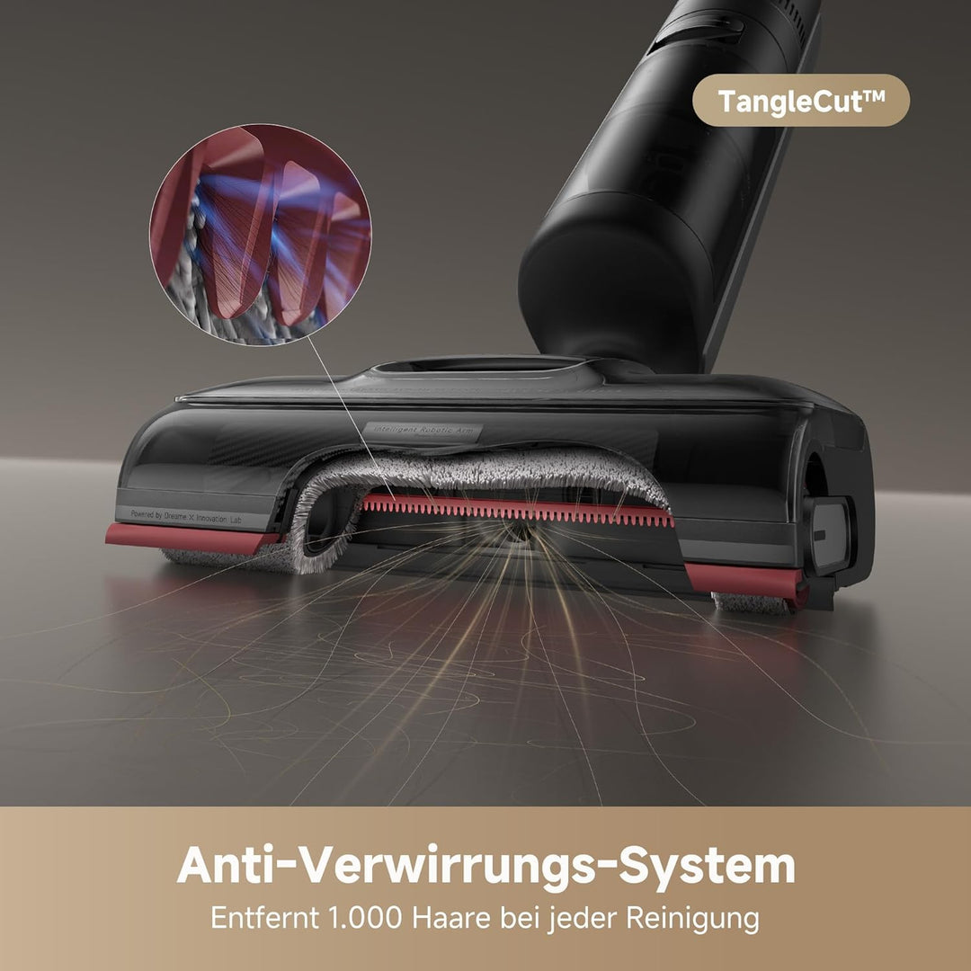 dreame H15 Pro Nass- und Trockensauger, GapFree AI DescendReach Roboterarm, dreifache Kantenabdeckun