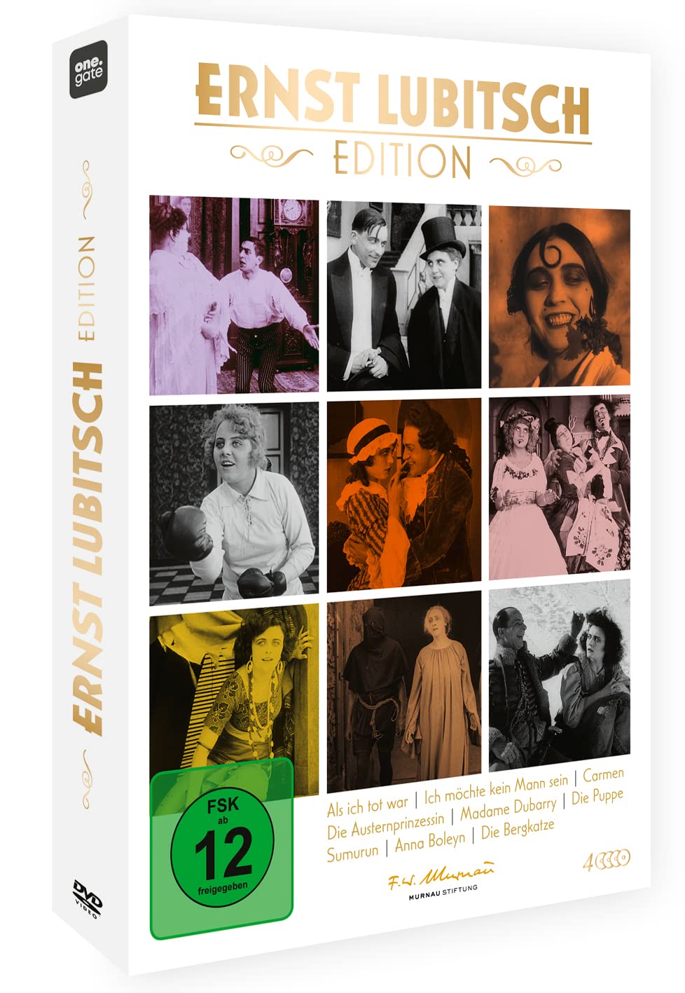 Ernst Lubitsch Edition [4 DVDs], DVD