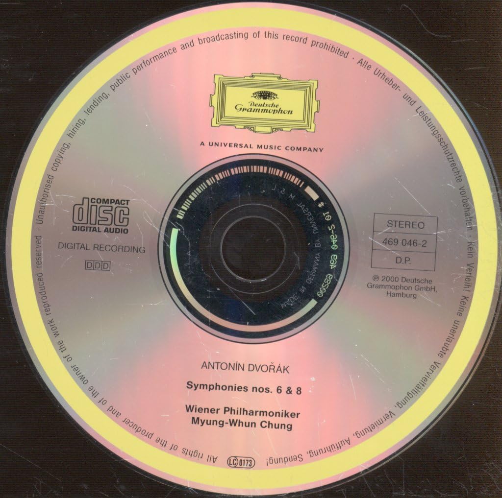 Sinfonien 6 und 8, Audio-CD