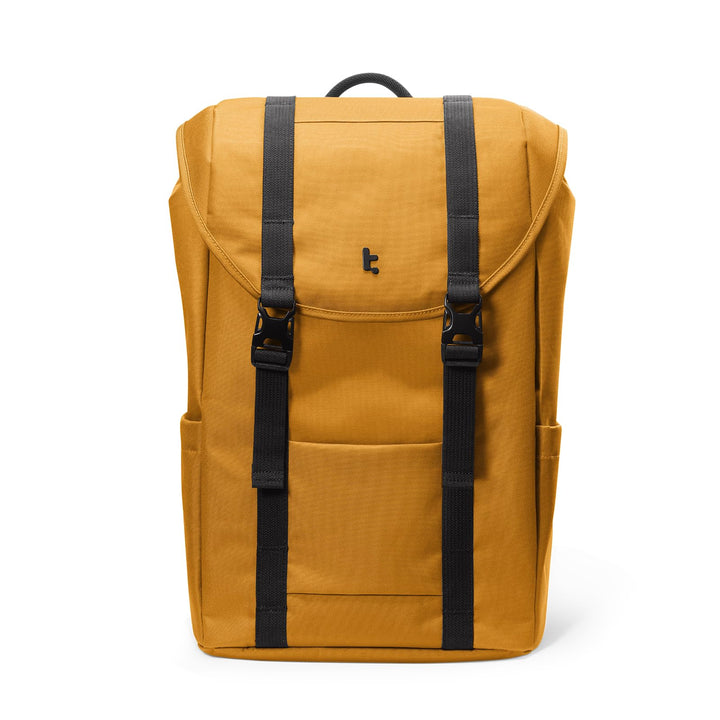 tomtoc Laptop Rucksack für Damen Herren, Vintage Tagesrucksack Daypack Casual Backpack mit 22 Liter
