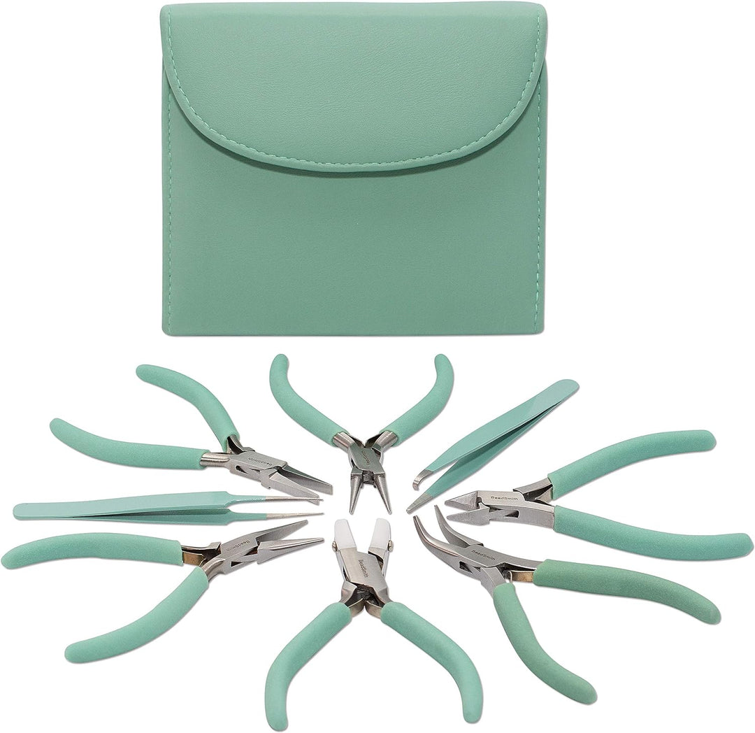 BeadSmith The Beadsmith Schmuck Werkzeug Set 8-teilig 72561 Farbe Set mit Kupplung inklusive Zange S