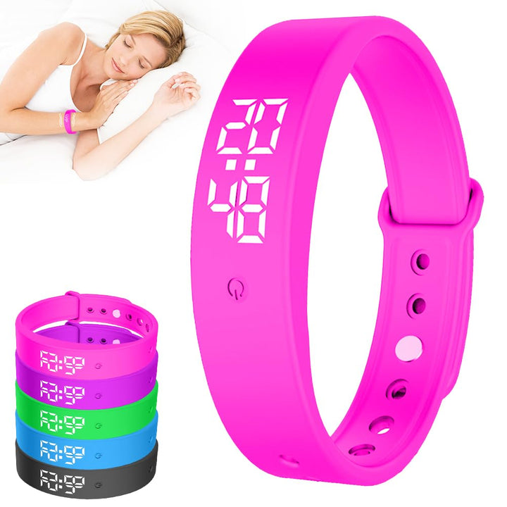 Vibrationsalarm Erinnerung Uhr, Vibrationswecker Armband, Silent Vibrating Alarm Reminder Watch mit