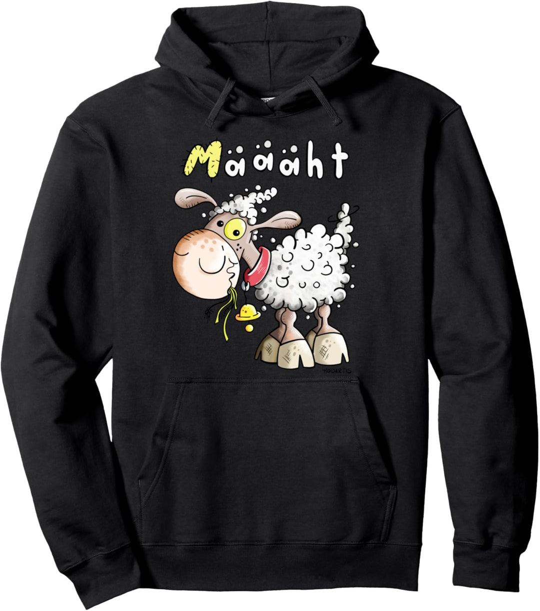 Määh Schaf I Fun Sheep Wortspiel I Schäfchen Pullover Hoodie