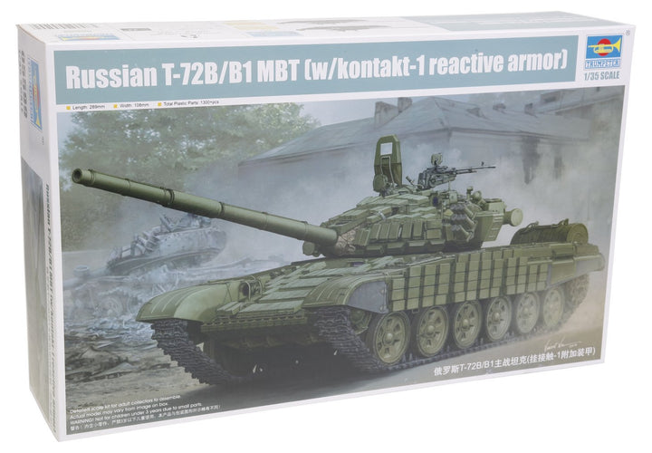 Trumpeter 05599 - Modellbausatz Russian T-72B/B1 MBT