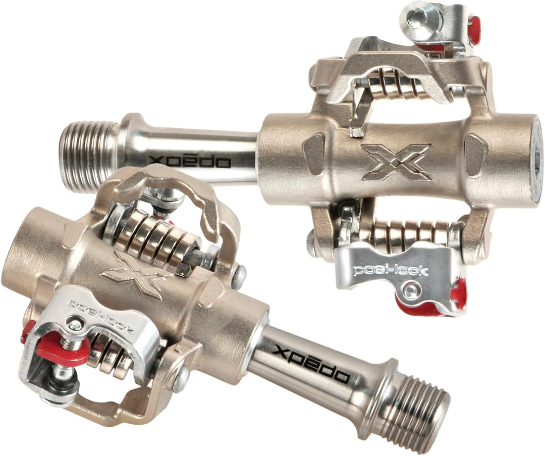 Xpedo M-Force 8 TI Clipless // MTB-Pedal silber, silber