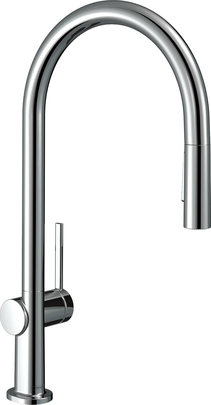 hansgrohe Küchenarmatur Talis M54 (Wasserhahn Küche, 360° schwenkbar, ausziehbare Brause mit 2 Strah