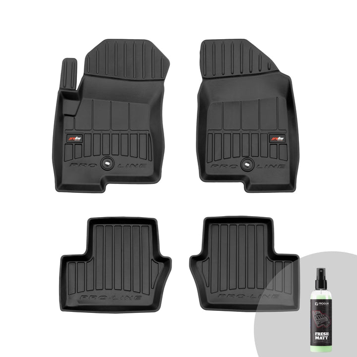 FROGUM ProLine 3D Gummimatten Exklusiven Auto Fussmatten Autofussmatten für Dodge Caliber 2006-2011,