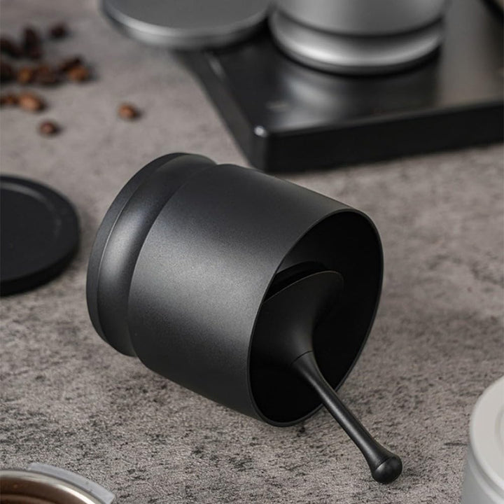 Kaffeepulver-Dosierbecher, 58 mm, Dosiertrichter aus Aluminiumlegierung, Dosierringe, Presse mit Dec