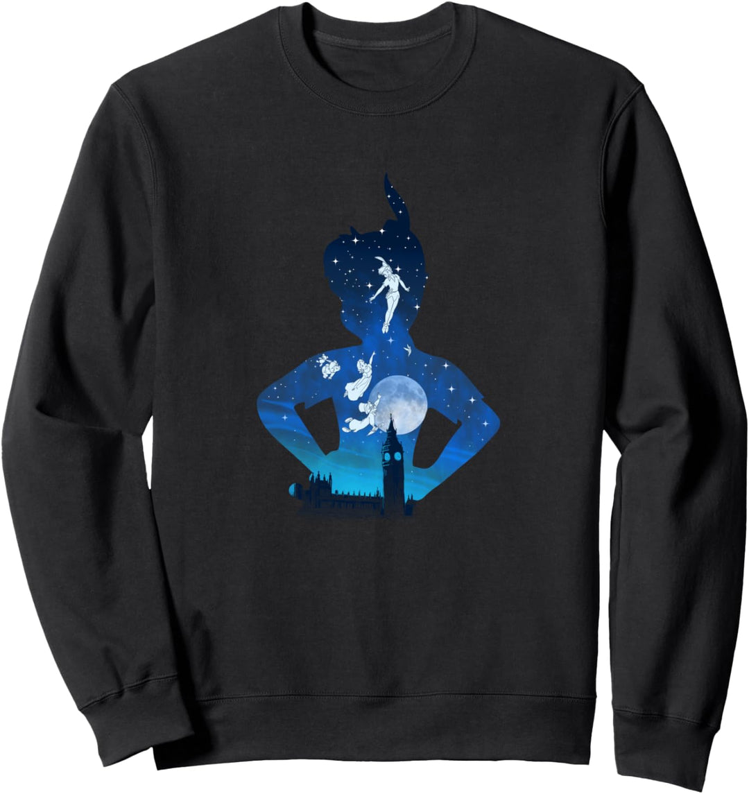 Disney Peter Pan London Flight Silhouette Sweatshirt