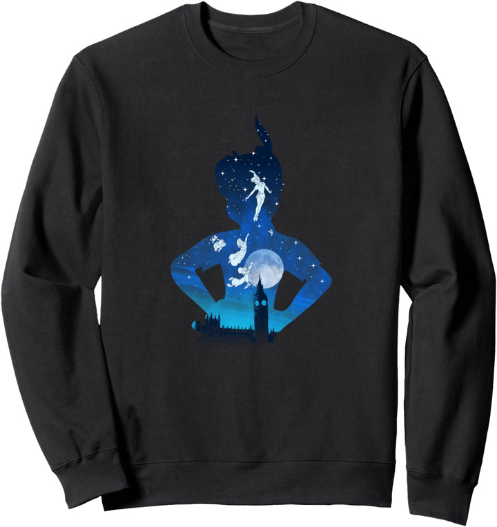 Disney Peter Pan London Flight Silhouette Sweatshirt