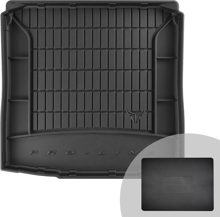 FROGUM ProLine 3D Gummimatte Exklusive Auto Kofferraummatte Kofferraumwanne für Skoda Fabia II 2006-