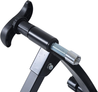 HOMCOM Rollentrainer Fahrrad Rennrad Heimtrainer Trainer faltbar Magnetbremse 54,5 x 47,2 x 39,1 cm