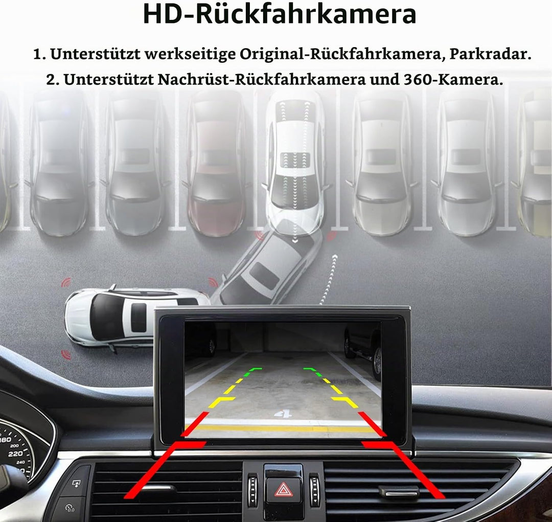 EZoneTronics Wireless CarPlay &amp; Android Auto Retrofit Kit Decoder für Audi A4/A5/A6/A7/Q2L/Q5L/Q7 20