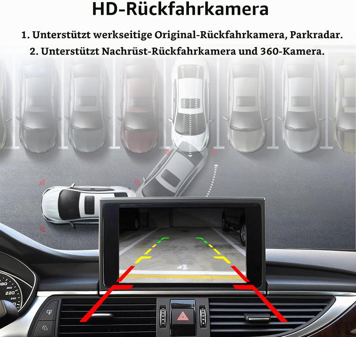 EZoneTronics Wireless CarPlay &amp; Android Auto Retrofit Kit Decoder für Audi A4/A5/A6/A7/Q2L/Q5L/Q7 20