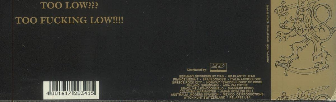 Suomi Finland Perkele, Vinyl