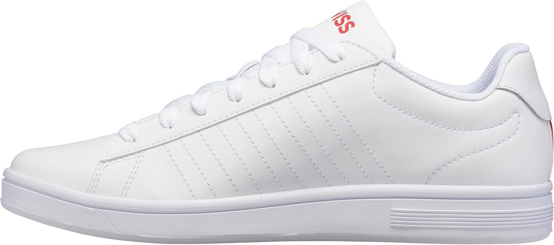 K-Swiss Herren Court Shield Sneaker 40 EU White Corporate, 40 EU White Corporate