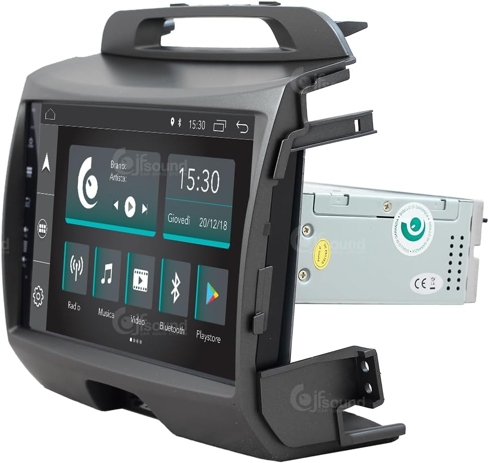 Autoradio für Für Kia Sportage (2010-2016) Mit Heckkamera Und Infinity-verstärker Android GPS Blueto