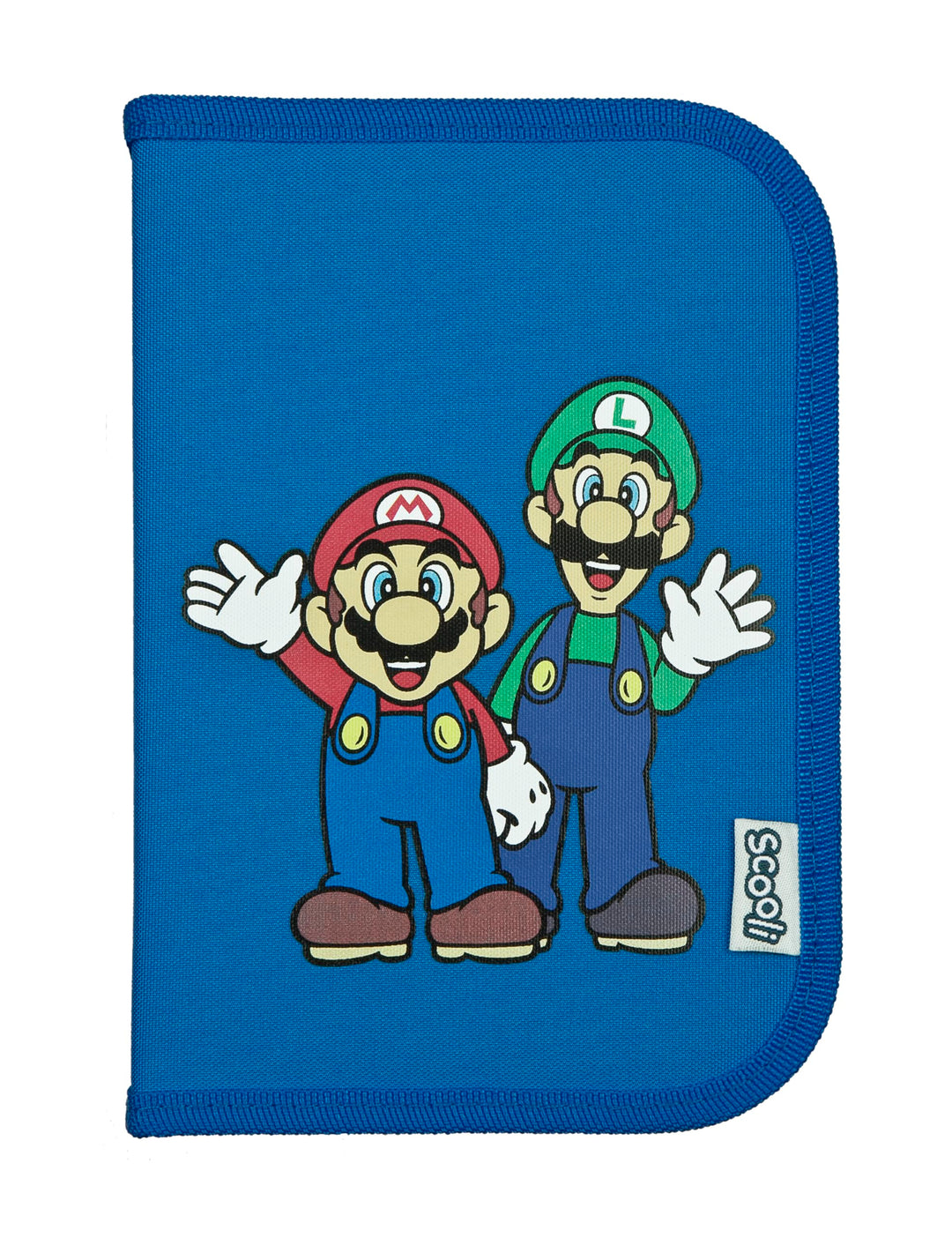 Scooli - Gefülltes Schüleretui Super Mario - Federmäppchen mit hochwertigen Stiften & Zubehör - Idea
