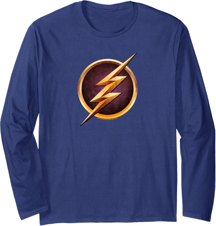 The Flash: TV Series Chest Logo Langarmshirt