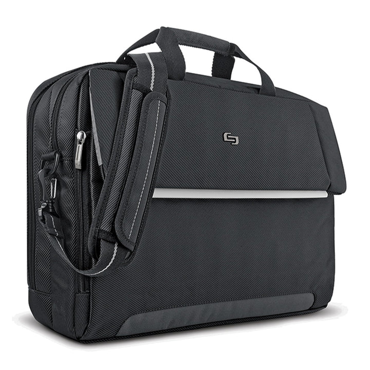 Solo Chrysler 17,3 Zoll Laptop Aktentasche, Schwarz, Einheitsgrösse, Lvl330-4, Schwarz
