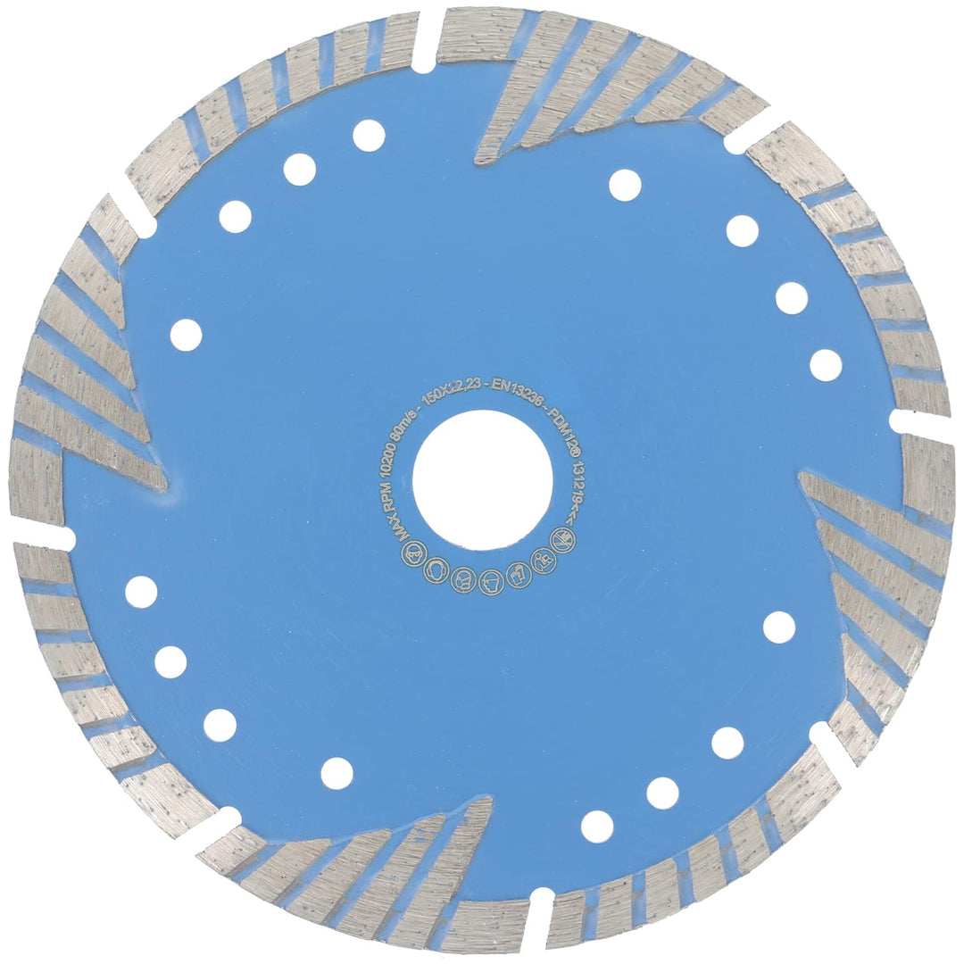PRODIAMANT Diamant-Trennscheibe Pro Protect 180 mm x 22,2 mm mit Schutzsegmenten für Mauerwerk Beton