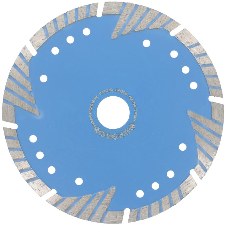 PRODIAMANT Diamant-Trennscheibe Pro Protect 180 mm x 22,2 mm mit Schutzsegmenten für Mauerwerk Beton