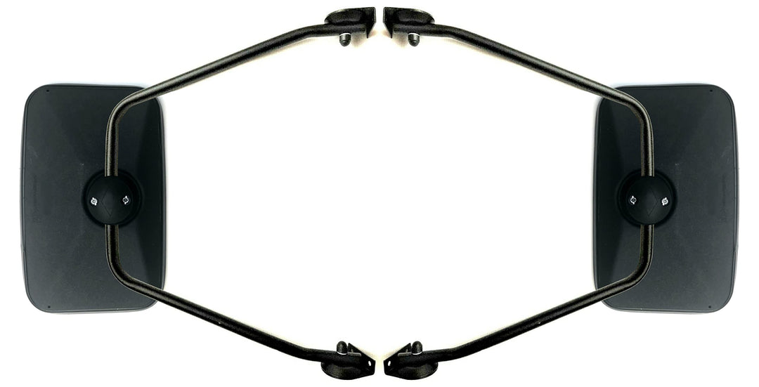 2x Aussenspiegel 250x165 E20 ø15-22 und Spiegelhalter für NEW HOLLAND, URSUS, ZETOR, JD, MF, REN CEL