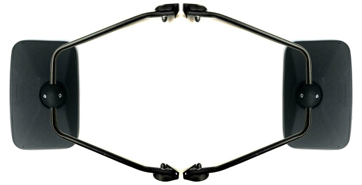 2x Aussenspiegel 250x165 E20 ø15-22 und Spiegelhalter für NEW HOLLAND, URSUS, ZETOR, JD, MF, REN CEL