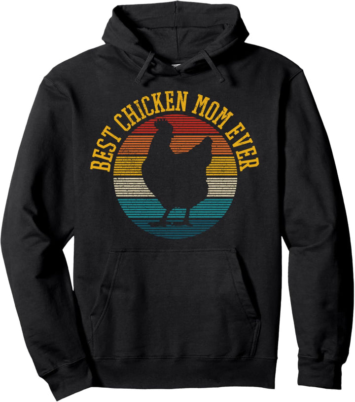 Huhn Vintage Retro Geflügel Bauer Hühner Geschenk Pullover Hoodie