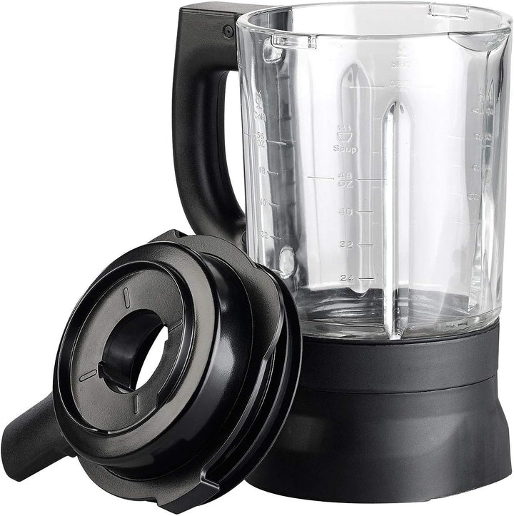 Rosenstein & Söhne Sojamilchbereiter: Profi-Standmixer mit Wärme-Funktion, Touch-Tasten, 1,75 l, 1.5