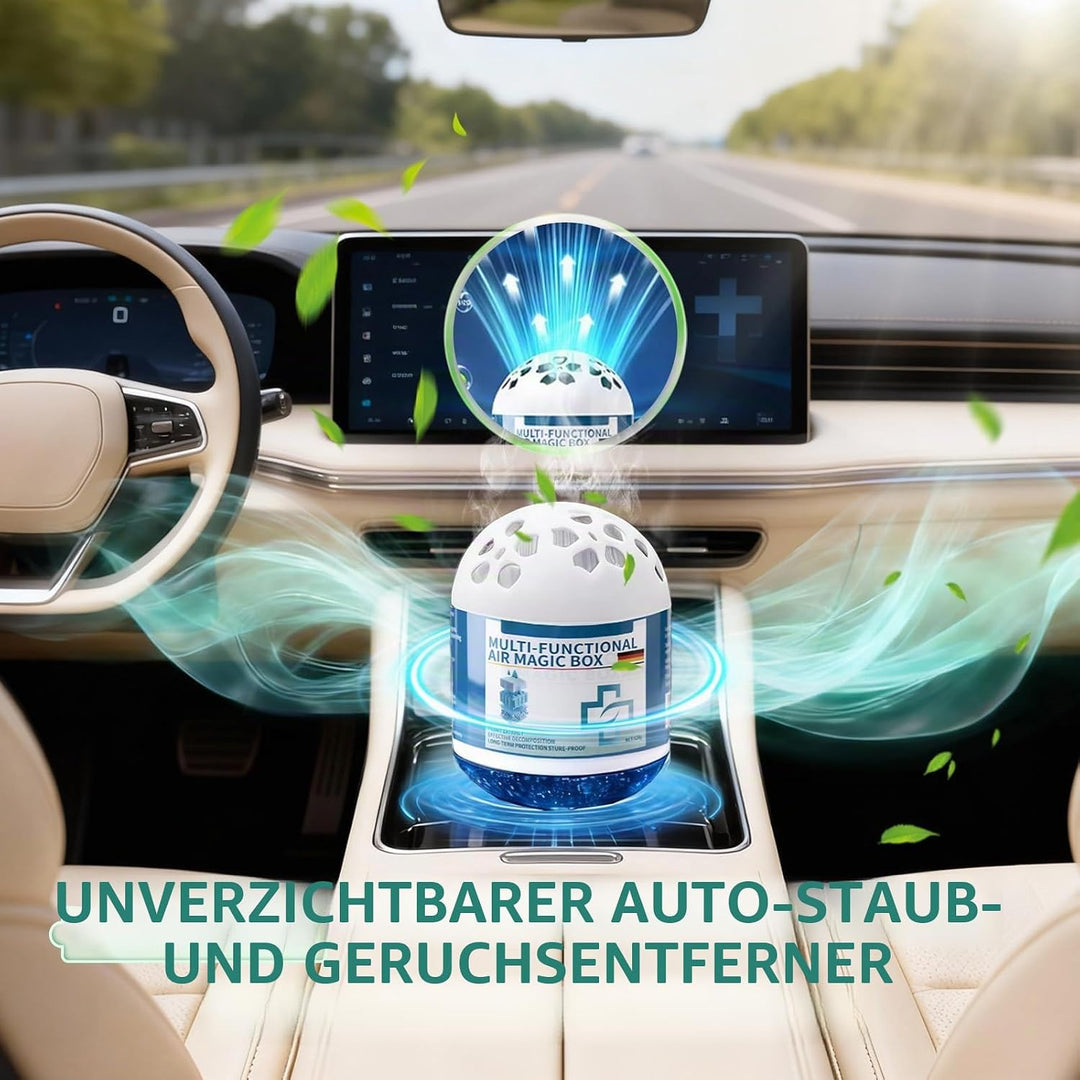 4 Stück Indoor Luftreinigung Staubentfernung Magic Box, Multifunktionale Air Magic Box mit automatis