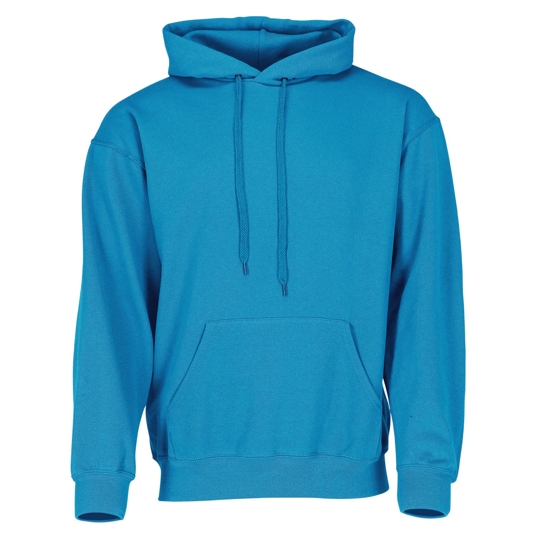 Fruit of the Loom Herren Ss106m Kapuzenpullover XXL Azurblau + Gratis Myshirt Stoffbeutel, XXL Azurb