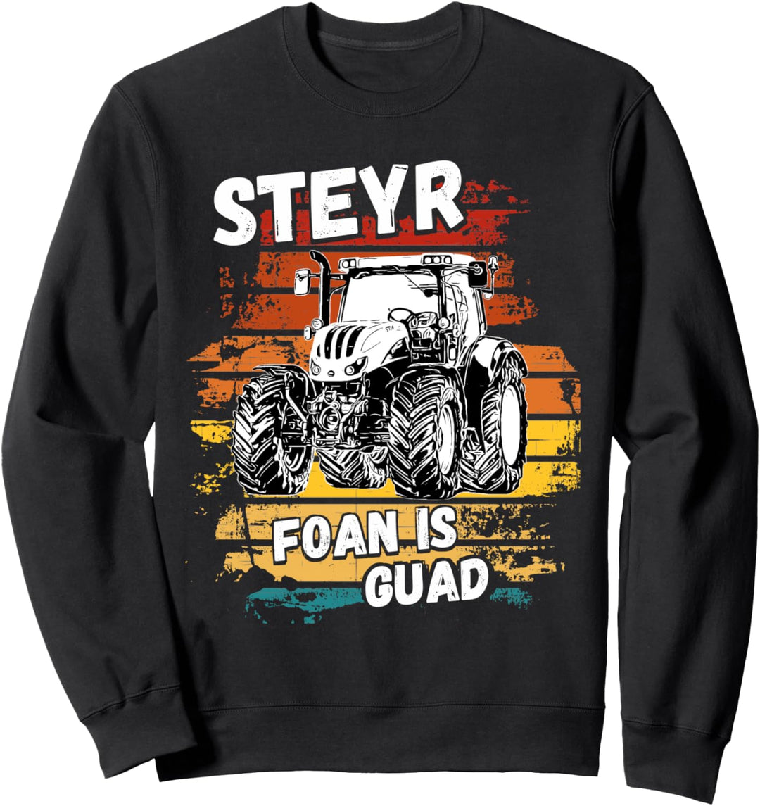 Steyr Austria Laster Landwirtschaft Trecker Geschenkidee Sweatshirt