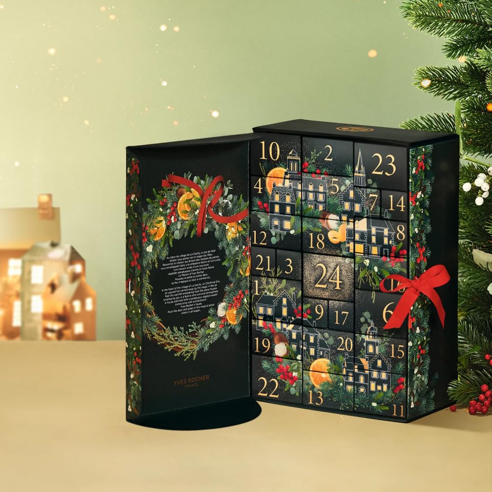 Yves Rocher Kosmetik & Beauty Adventskalender - Geschenk mit 24 Überraschungen: Gesichtspflege, Make