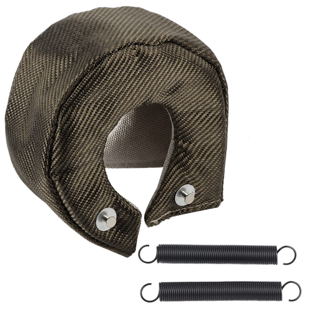 Turboladerabdeckung, Turbo Hitzeschilder, Single Titanium Turbo Heat Shield Blanket Barrier Turbolad