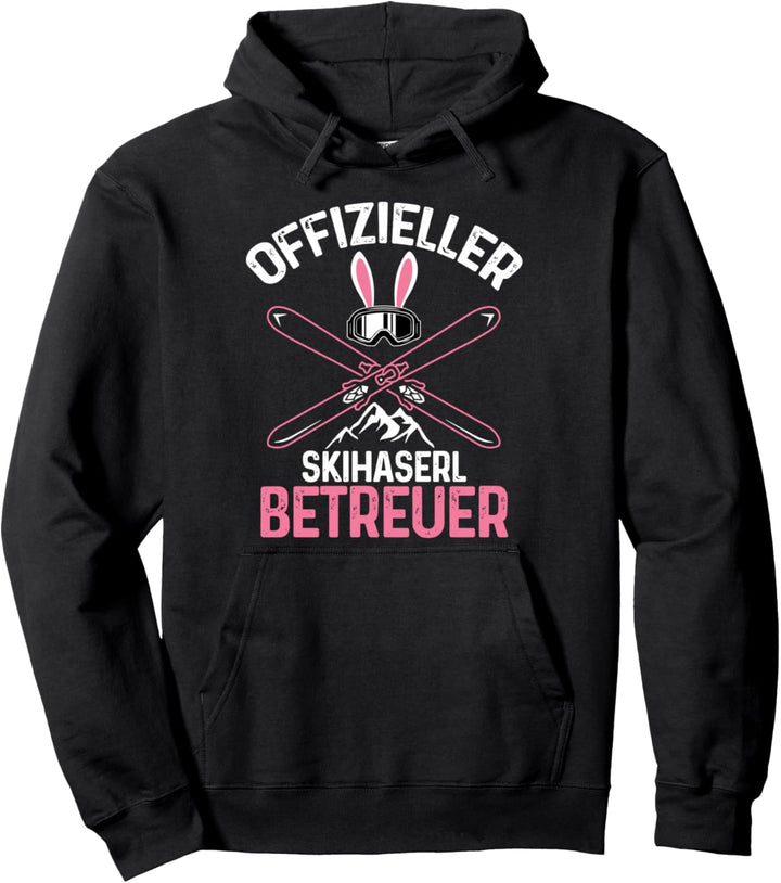 Offizieller Skihaserl Betreuer Skiurlaub Skilehrer Apres Ski Pullover Hoodie