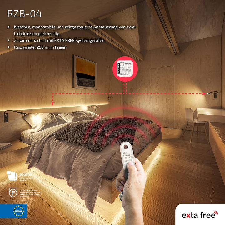 EXTA FREE RZB-04 Wireless- Steuerungsset - Beleuchtung