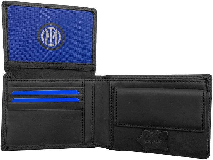 Inter, Geldbörse Unisex-Erwachsene, Schwarz, Einheitsgrösse