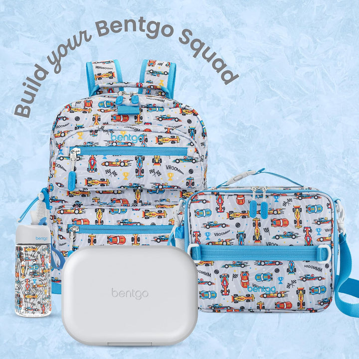 Bentgo® Kids Chill Lunchbox – auslaufsichere Bento Box mit abnehmbarem Eisbeutel & 4 Fächern für Mah