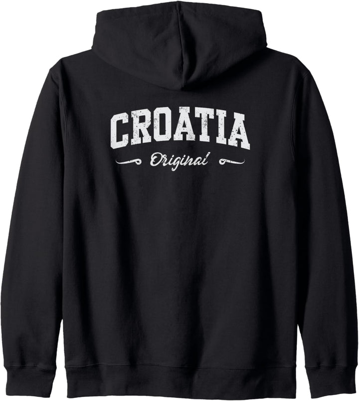 Kroatien Hrvatska Kroatien Original Kapuzenjacke