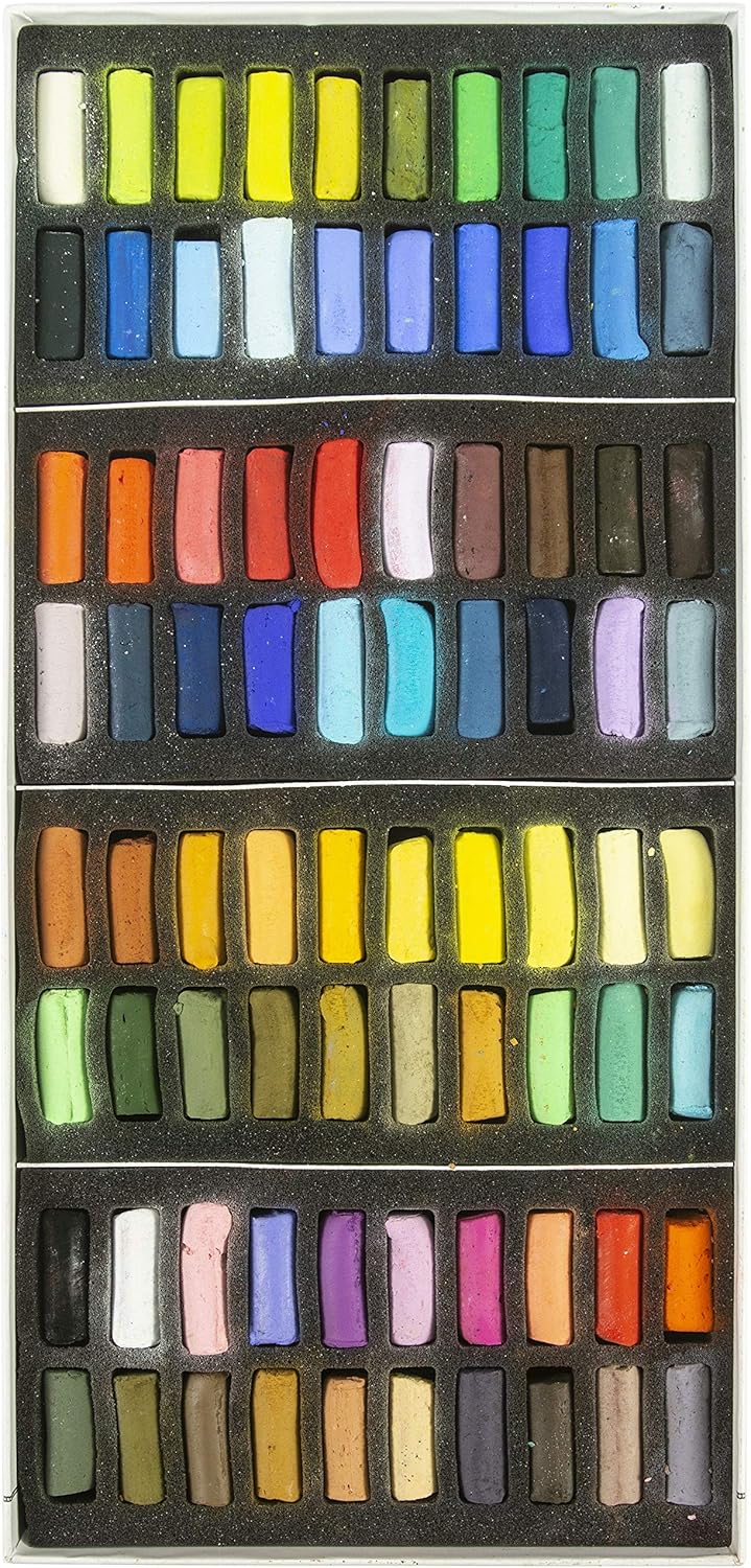 Sennelier Pastels Soft Half ST PKG, 80 Stück (1 Stück)