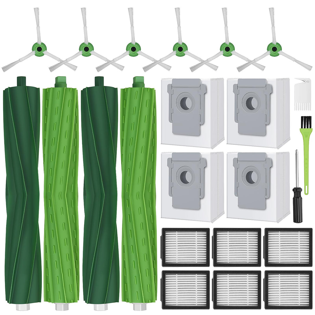 Zubehör für iRobot Roomba i1+ i3+ i4+ i5+ i6+ i7+ i8+ j5+ j6+ j7 j8+ j9+ E5 E6 E7 Zubehörset Ersatzt