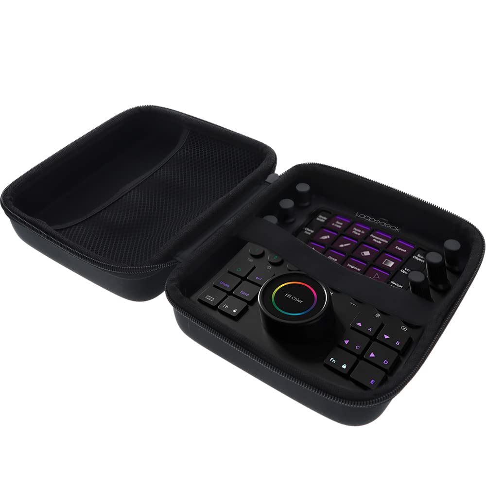 foto-kontor Tasche kompatibel mit Loupedeck Creative Tool Schutzhülle Tragetasche Case - sicherer Sc