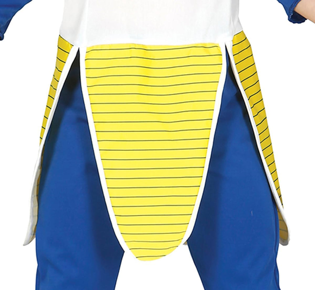 Guirca-Z Vegeta Dragon Ball Super Sayan Ninja Bambi, Weiss/Gelb, 5-6 Jahre, 82650
