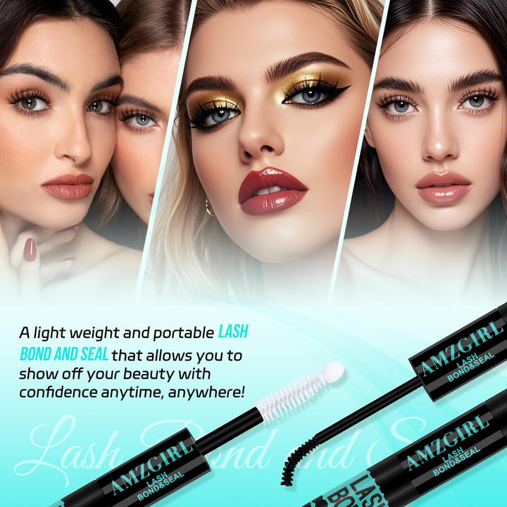 Lash Bond und Seal und Remover Kit Cluster Wimpern Kleber Entferner Wasserdicht DIY Wimpern Verlänge