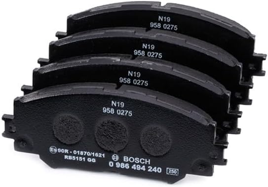 Bosch BP1303 Bremsbeläge - Vorderachse - ECE-R90 Zertifizierung - vier Bremsbeläge pro Set